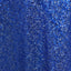 Sequin 72"x72" Table Overlay Square Tablecloth Royal Blue - Sparkly Table Cover