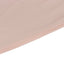 Scuba Round 108" Tablecloth Blush - Wrinkle Free & Stain Resistant Table Cover