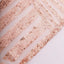 Sequin Napkins 20"x20" Blush - Diamond Pattern Reusable Napkin