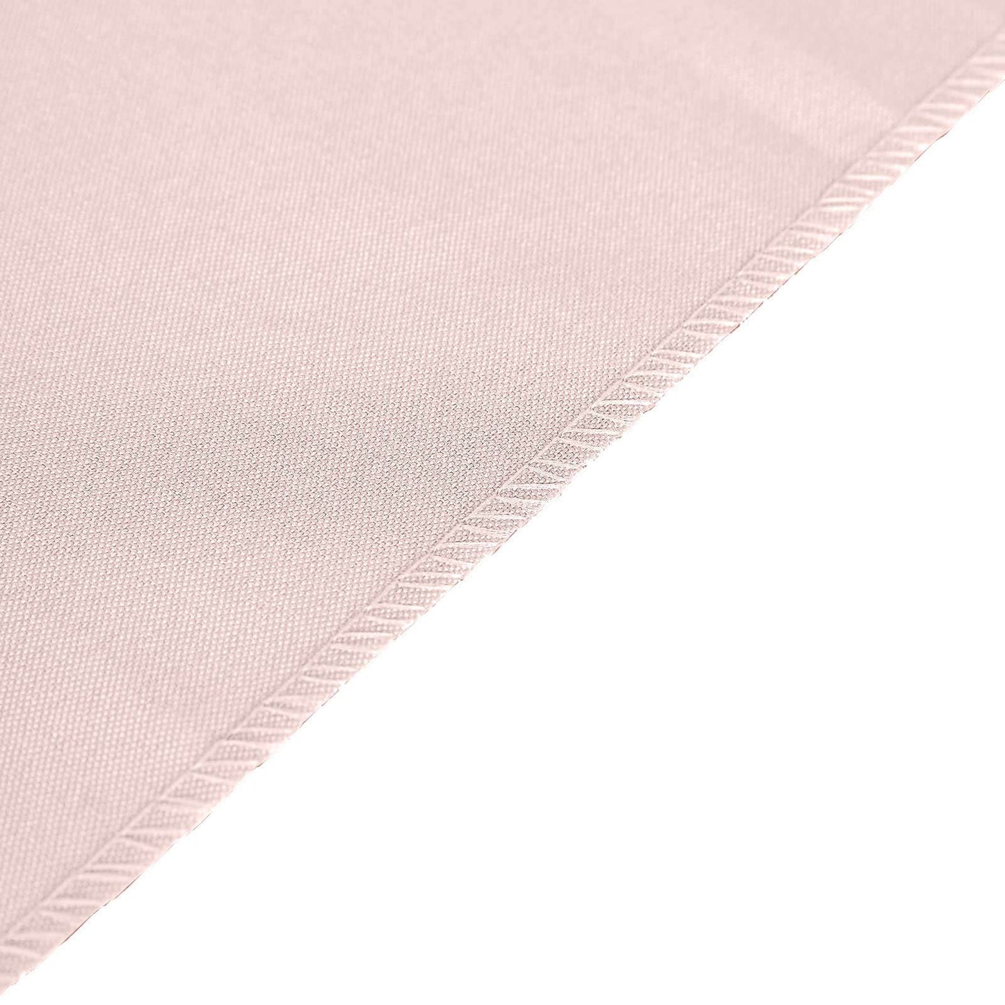 Polyester 12"x108" Table Runner Blush - Durable & Wrinkle-Resistant Table Decor