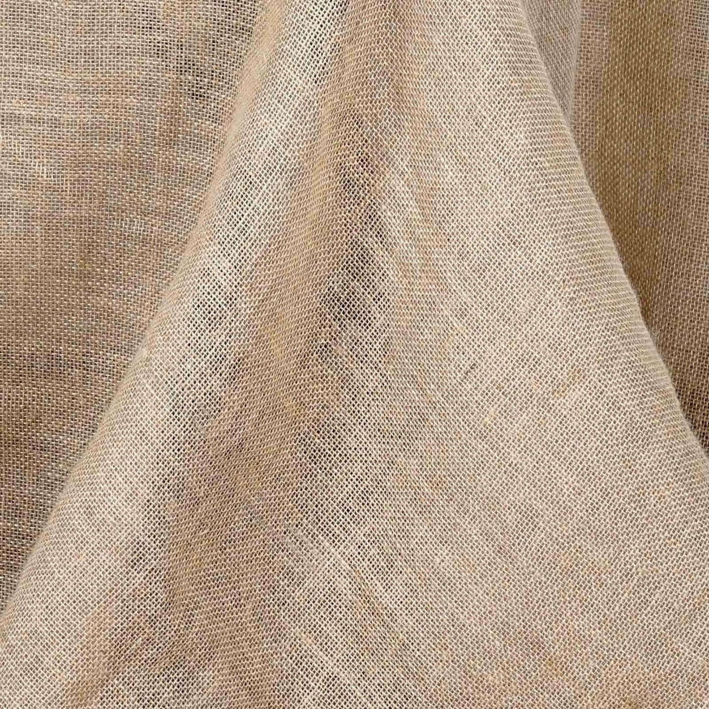 Burlap Jute 60"x126" Rectangle Tablecloth Natural - Rustic Boho Chic Table Linen