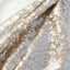 Sequin 20"x20" Napkin Champagne - Shimmering Dinner Napkin