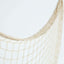 Cotton Fish Net Natural - Stylish Nautical Backdrop With Ties for Parties & Events 5ftx5ft