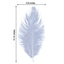 12 Pack 13"-15" Dusty Blue Natural Plume Real Ostrich Feathers, DIY Centerpiece Fillers