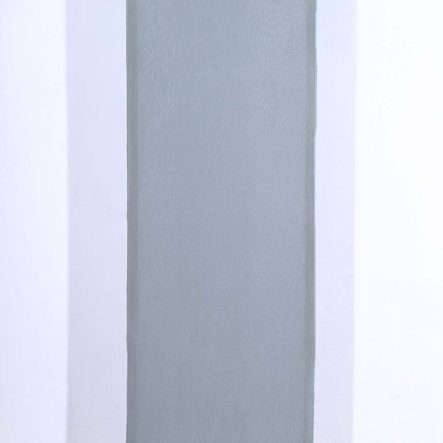 8ft Dusty Blue Spandex Fitted Open Arch Wedding Arch Cover, Double-Sided U-Shaped Backdrop Slipcover