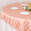 Satin 72"x72" Table Overlay Square Tablecloth Dusty Rose - Stripe Table Topper