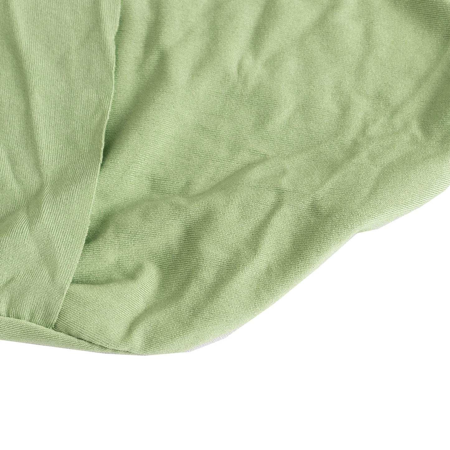 Stretch Spandex Chair Cover Sage Green for Folding Chairs - Secure Fit Slipcover with Silver Rhinestone Buckled Sash Band