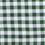 Polyester 90" Round Tablecloth White/Green - Checkered Buffalo Plaid Table Cover