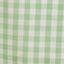 Polyester 70"x70" Table Overlay Square Tablecloth White/Sage Green - Checkered Buffalo Plaid Table Topper