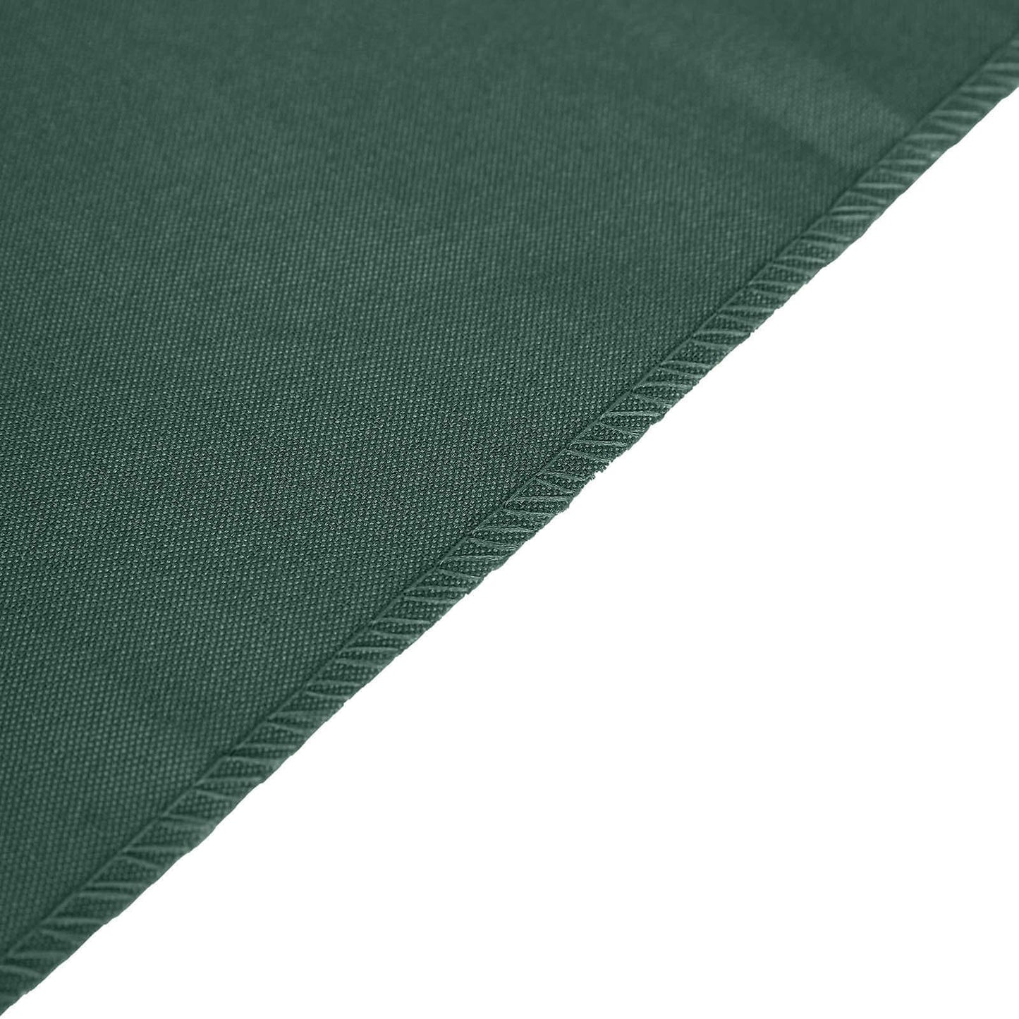 Polyester 12"x108" Table Runner Hunter Emerald Green - Durable & Wrinkle-Resistant Table Decor