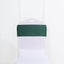 5 Pack Polyester Chair Sashes Hunter Emerald Green 6"x108"