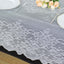Lace 60"x108" Rectangular Oblong Tablecloth White - Premium Finish for Versatile Table Settings