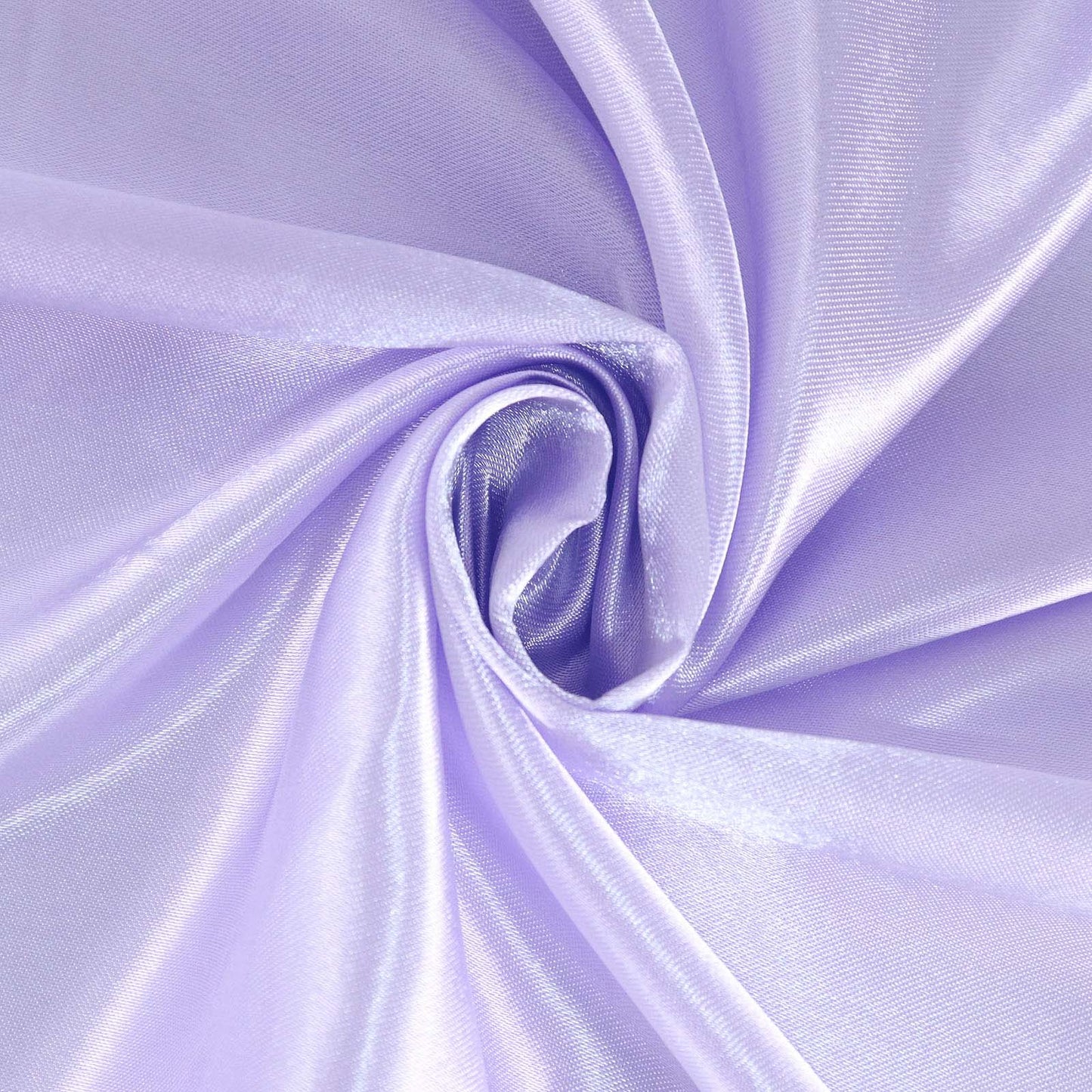 Satin 120" Round Tablecloth Lavender Lilac - Stylish Seamless Table Cover