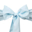 5 Pack Polyester Chair Sashes Light Blue 6"x108"