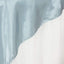 Satin 90"x90" Table Overlay Square Tablecloth Light Blue - Smooth Finish Table Topper