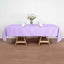 Polyester 60"x102" Rectangle Tablecloth Lavender Lilac - Durable and Stylish Table Cover