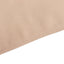 Premium Polyester 54"x54" Table Overlay Square Tablecloth Nude - 220GSM Stain and Wrinkle-Resistant Table Topper