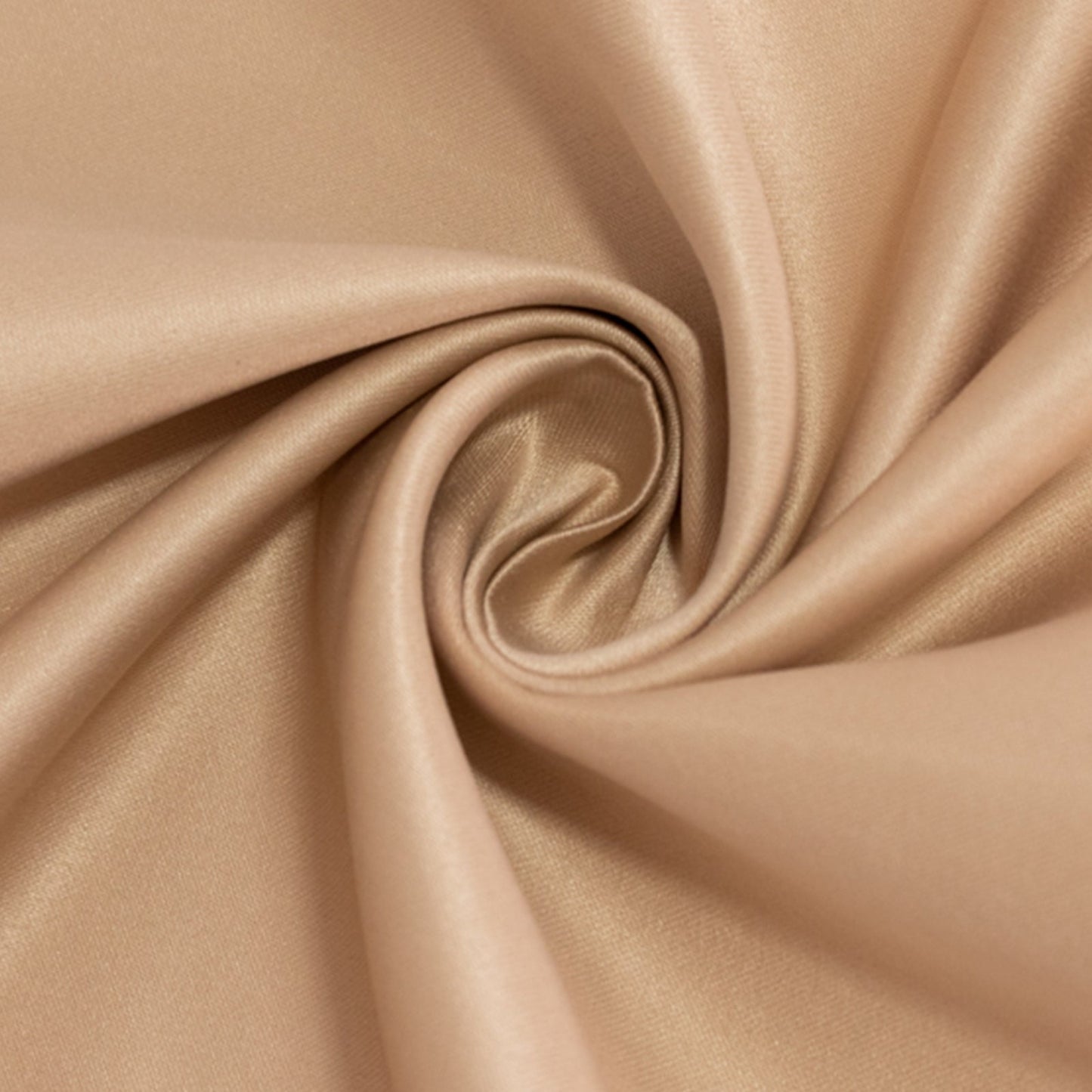 Lamour Satin 54"x54" Square Tablecloth Nude - Durable & Silk-Like Table Cover