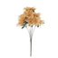 2 Bouquets 20" Champagne Artificial Silk Dahlia Flower Spray Bushes