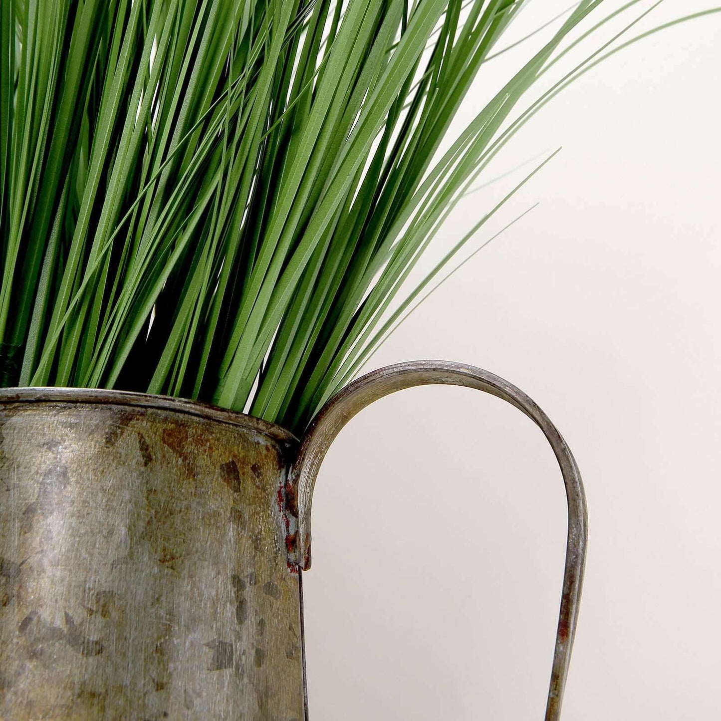 3 Plants 20" Green Artificial Indoor Outdoor Decorative Grass Sprays