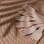100-Pack Birchwood Forks Natural - Eco Friendly Biodegradable Wooden Utensils for Rustic Themes & Outdoor Parties 6"