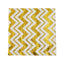 20-Pack Paper Dinner Napkins with Chevron Design Metallic Gold - Disposable 3 Ply Cocktail Napkins for Weddings