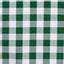 Polyester 54"x54" Square Tablecloth White/Green - Checkered Buffalo Plaid Design for Casual Table Settings