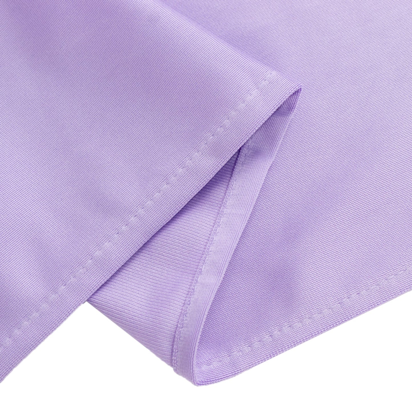 Scuba 70"x70" Table Overlay Square Tablecloth Lavender Lilac - Wrinkle Free & Stain Resistant Table Cover