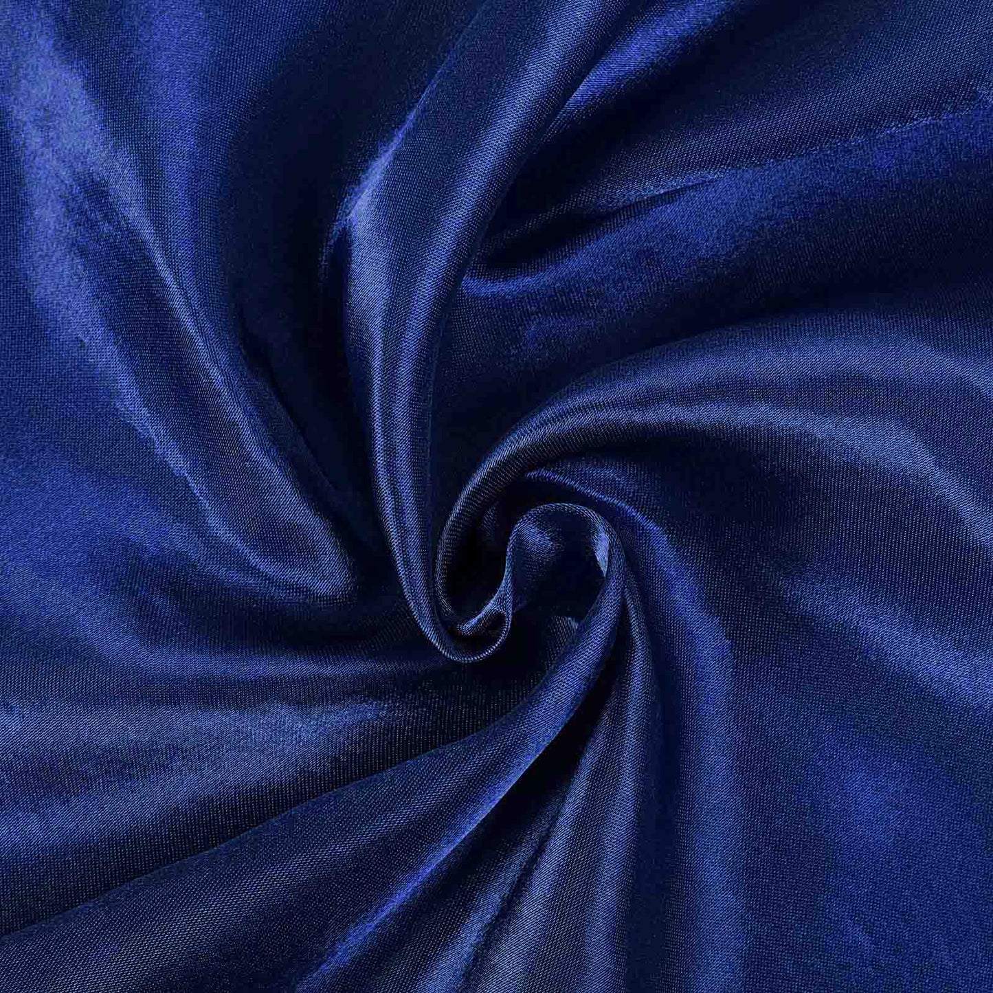 Satin Rectangular 60"x102" Tablecloth Navy Blue - Smooth and Lustrous Table Cover