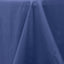 Fire Retardant Premium Polyester 60"x102" Rectangular Tablecloth Navy Blue - High-Performance Table Cover
