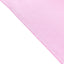 5 Pack Polyester 17"x17" Napkins Pink - Durable & Wrinkle Resistant Dinner Napkins