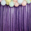 8ftx8ft Purple Sequin Event Curtain Drapes, Backdrop Event Panel