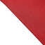 5 Pack Polyester 17"x17" Napkins Red - Durable & Wrinkle Resistant Dinner Napkins