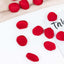 400-Pack Rose Petals Life-Like Flower Confetti Red Matte Silk Round - Perfect for Event Tables 2"