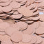 Metallic Round Party Confetti 18G Bag Rose Gold Foil, Balloon Table Confetti Glitter Dots for Festive Weddings Baby Bridal Showers & Events