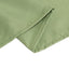 Premium Polyester Square Tablecloth 70"x70" Sage Green 220GSM Wrinkle-Resistant Table Cover