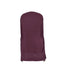Polyester Slip On Banquet Chair Covers Burgundy - Stain-Resistant Reusable Durable Fabric