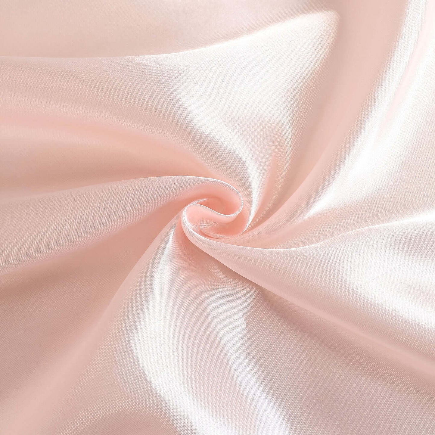 8ftx10ft Blush Satin Event Curtain Drapes, Backdrop Event Panel