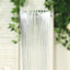 4-Pack Glass Trumpet Vases Ribbed Design Clear - Durable Flower Centerpieces for Events 26"