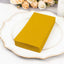 20 Pack Linen-Like Paper 8.5"x4" Napkins Gold - Highly Absorbent & Disposable Airlaid Guest Towels for Special Occasions