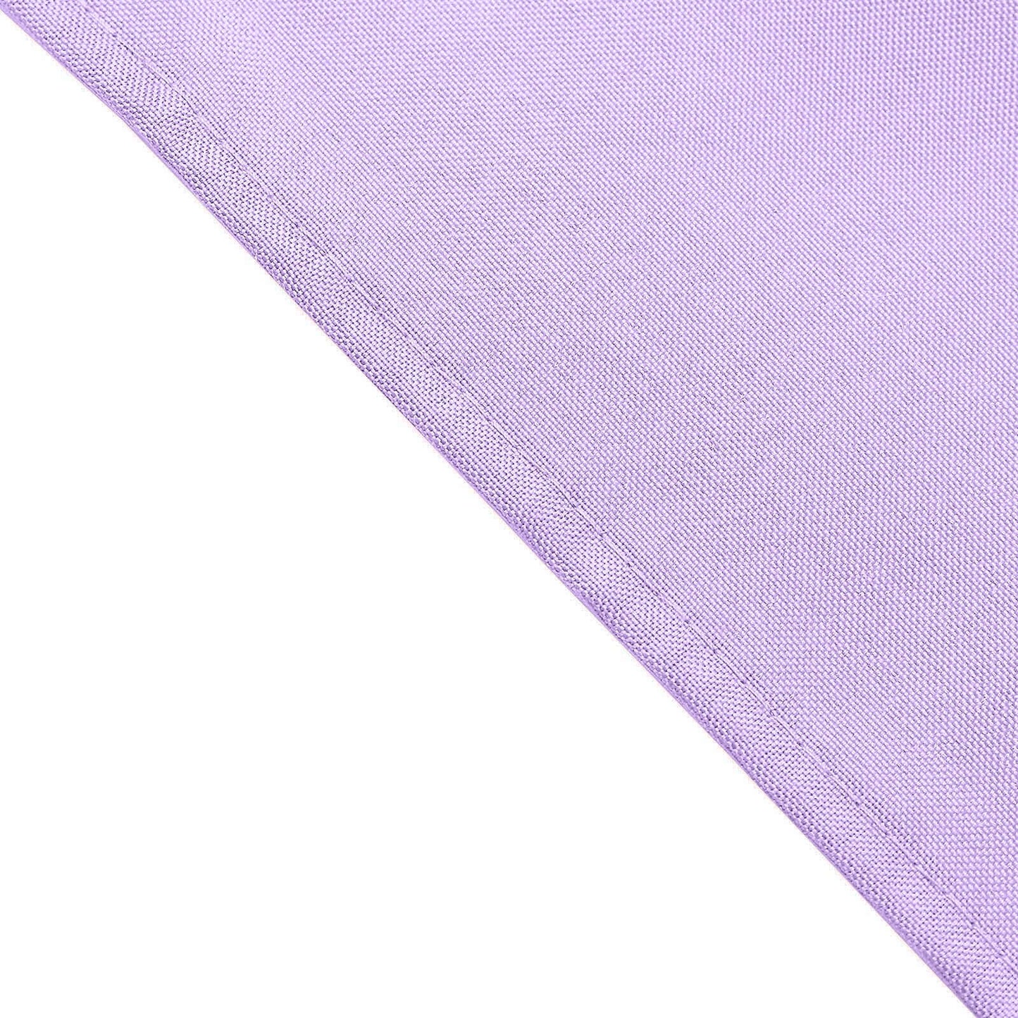 5 Pack Polyester 17"x17" Napkins Lavender Lilac - Durable & Wrinkle Resistant Dinner Napkins