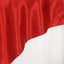 Satin 72"x72" Table Overlay Square Tablecloth Red - Smooth Finish Table Cover