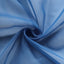 5 Pack Chiffon Chair Sashes Royal Blue - Soft & Lightweight Designer Chair Bows 22"x78"