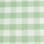 Polyester 108" Round Tablecloth White/Sage Green - Checkered Buffalo Plaid Table Cover