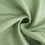 Crinkle Crushed Taffeta Chair Cover for Banquet Chairs Sage Green - Reusable Slipcover