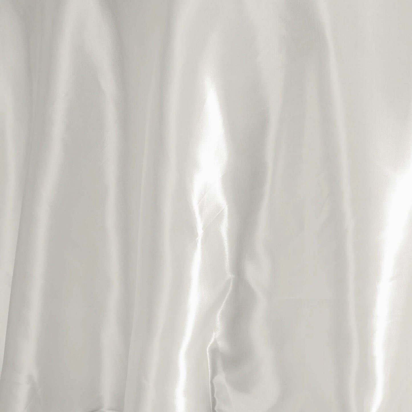 Satin 120" Round Tablecloth Ivory - Stylish Seamless Table Cover