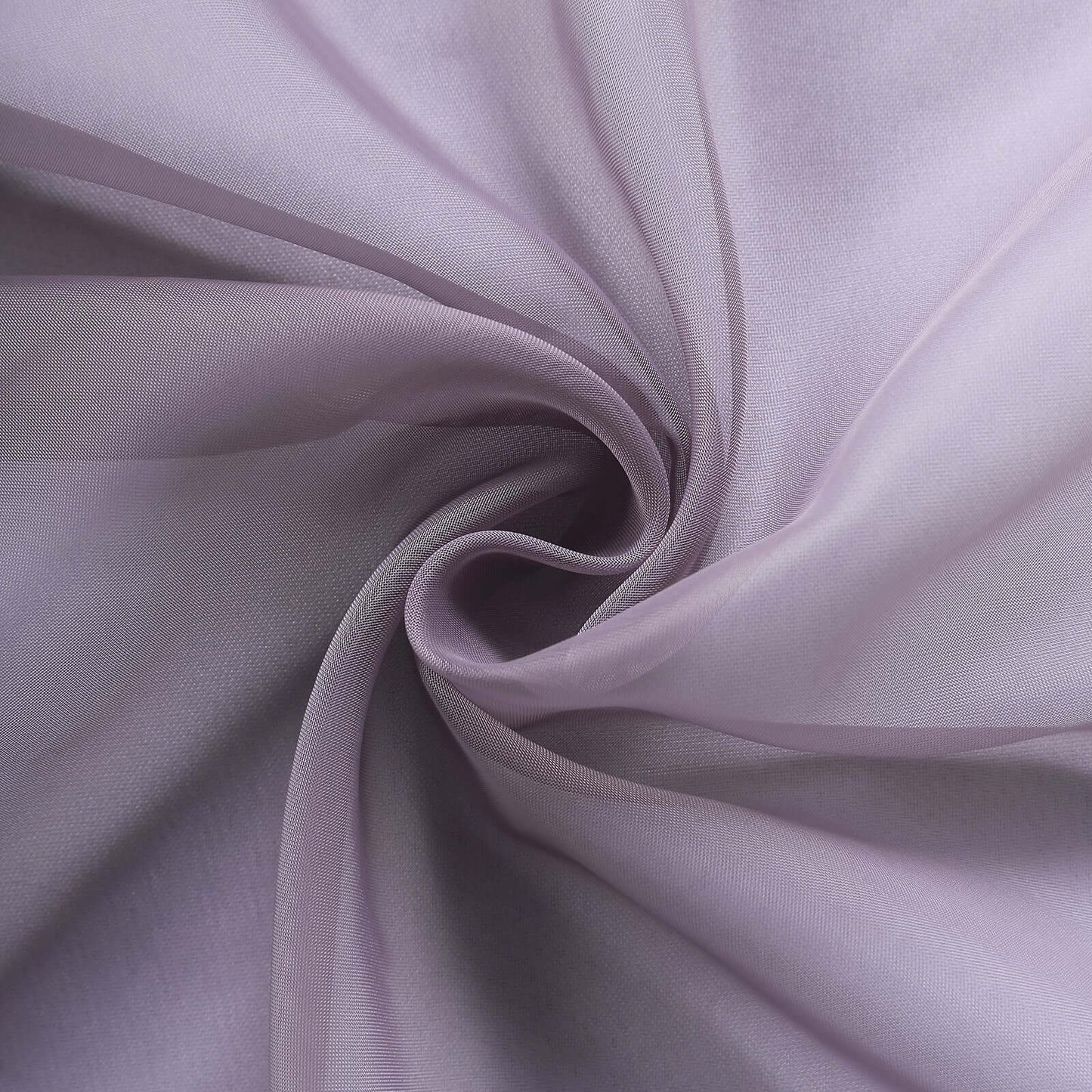 5 Pack Chiffon Chair Sashes Violet Amethyst - Soft & Lightweight Designer Chair Bows 22"x78"