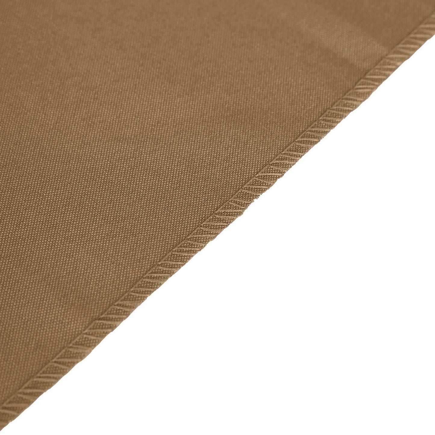 Polyester 12"x108" Table Runner Taupe - Durable & Wrinkle-Resistant Table Decor