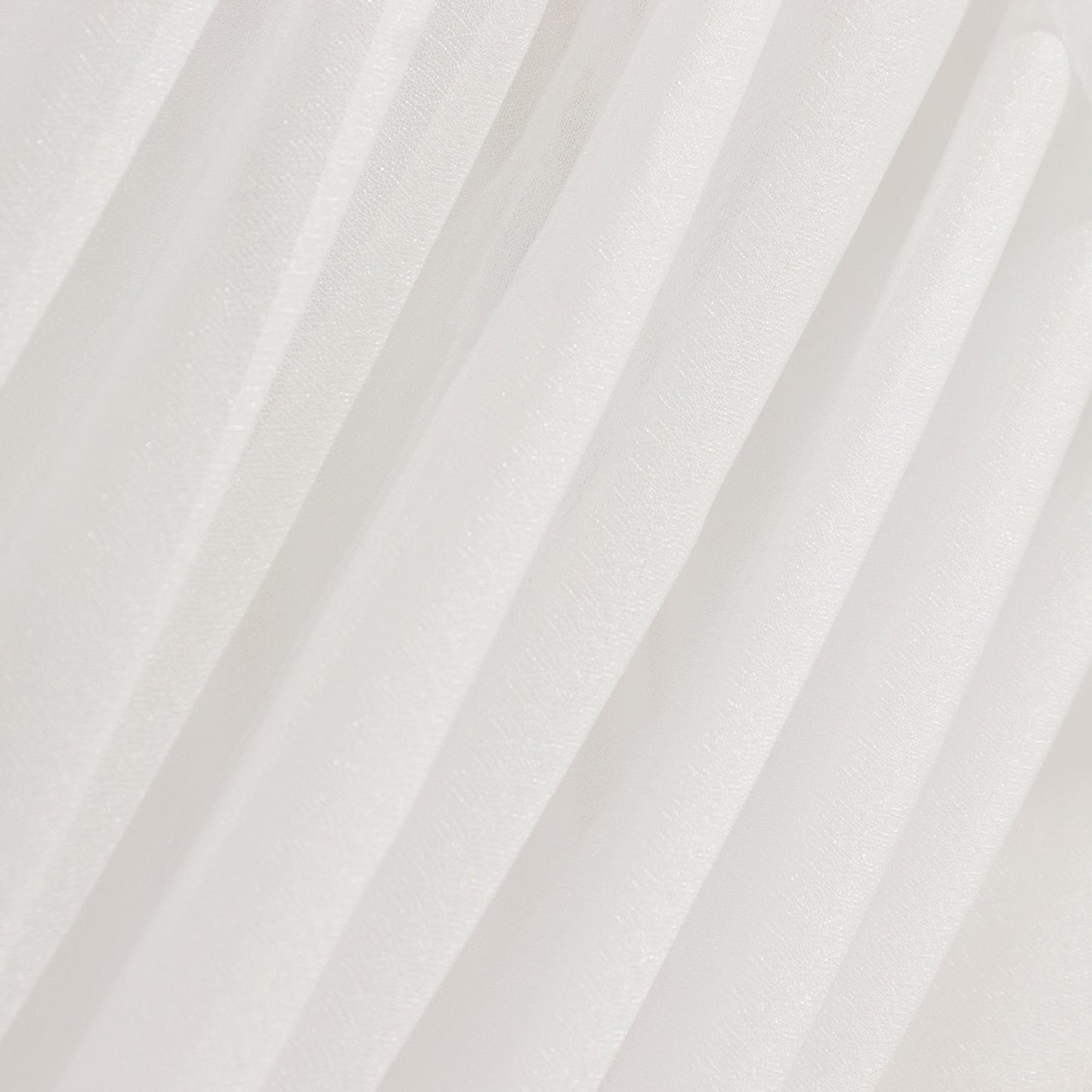 White Sheer Backdrop Drape â€“ 5ftx32ft Wedding Arch & Ceiling Decor Panel, Wrinkle Free with Soft Shimmer