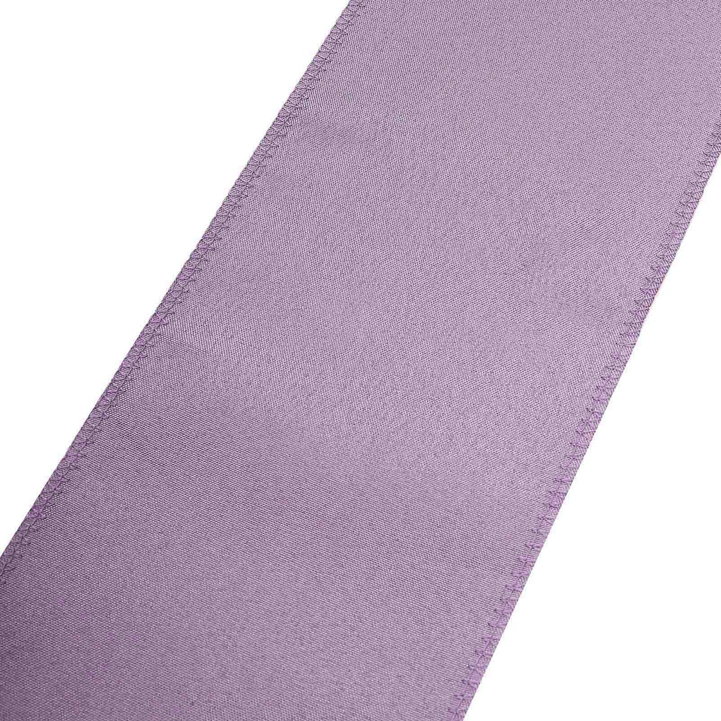 5 Pack Polyester Chair Sashes Violet Amethyst 6"x108"
